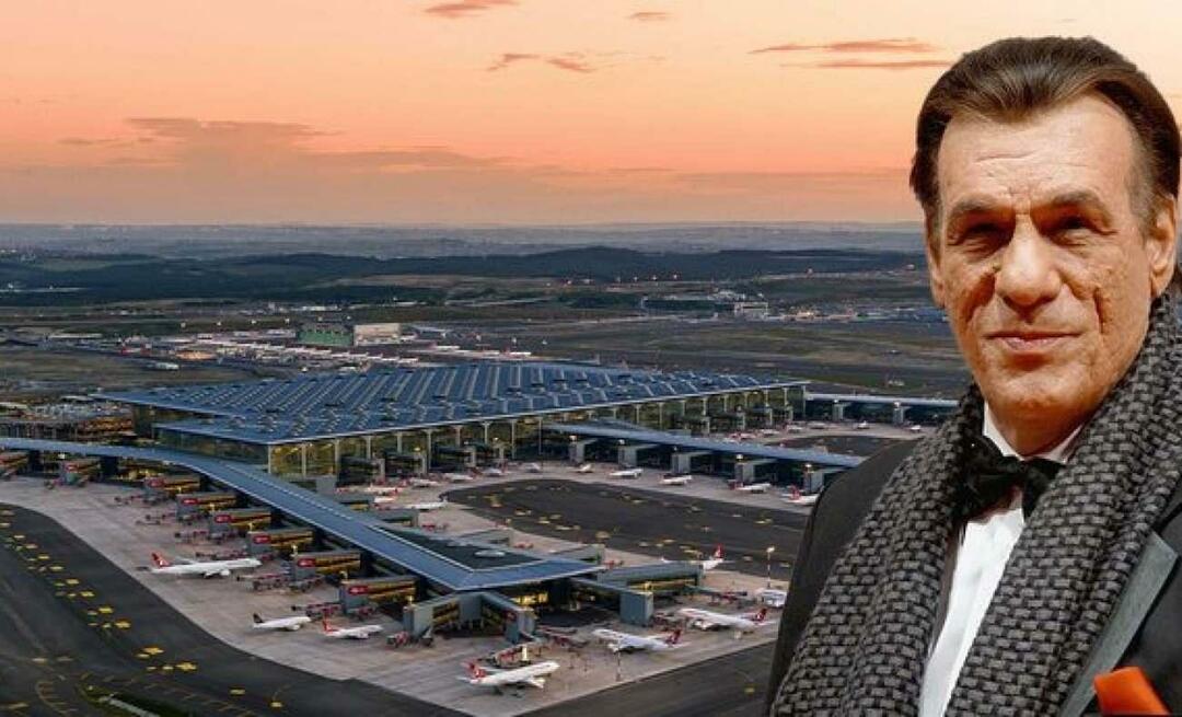 Robert Davi világhírű színész megcsodálta az isztambuli repülőteret!