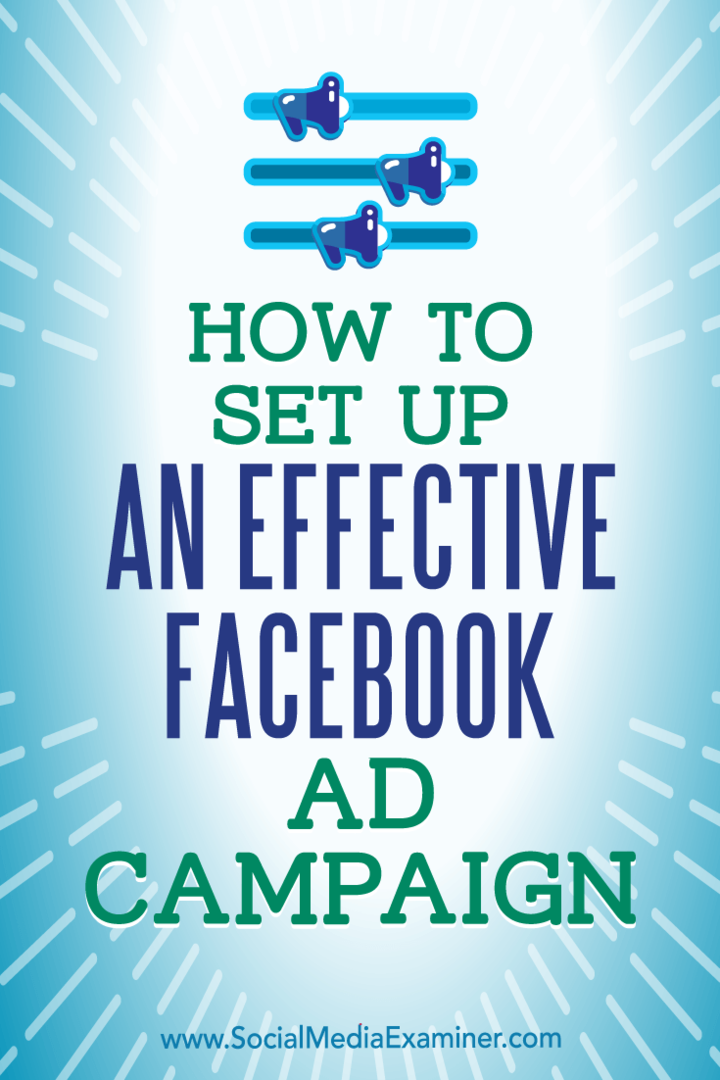 Hogyan állítsunk be egy hatékony Facebook hirdetési kampányt Charlie Lawrance a közösségi média vizsgáztatóján.