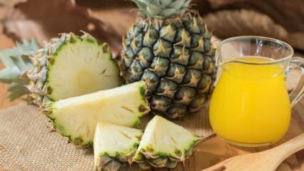 Milyen előnyei vannak az ananásznak és az ananászlének? Ha iszik egy normál pohár ananászlevet?