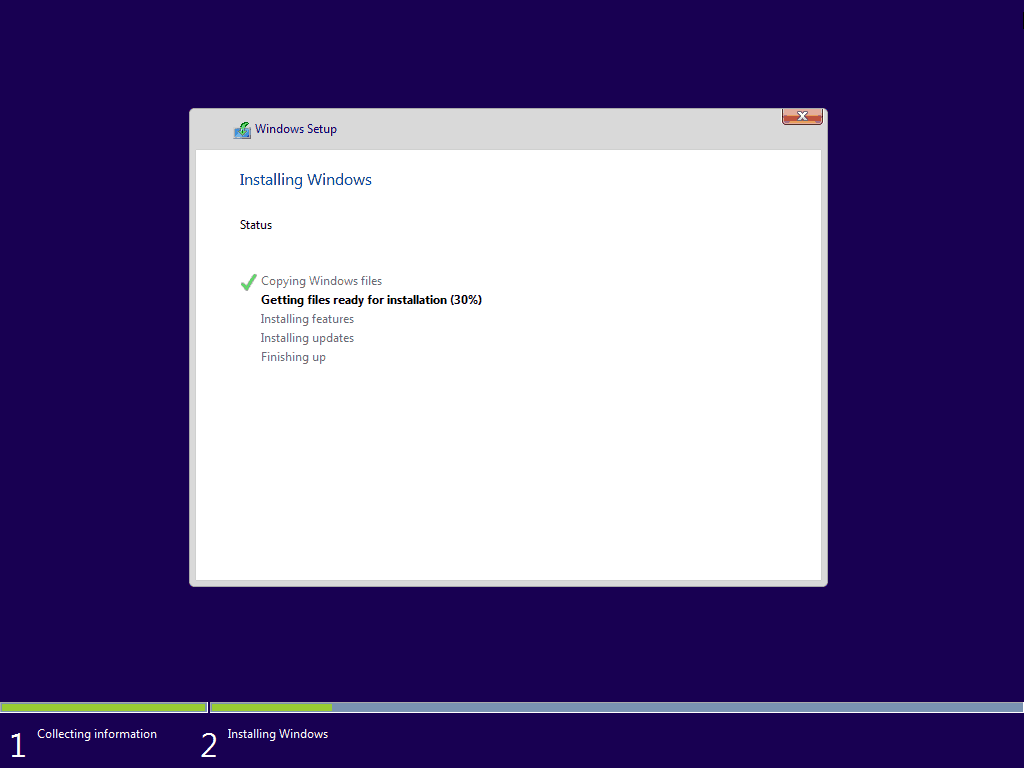 10 Windows telepítése Windows 10 Tiszta telepítés
