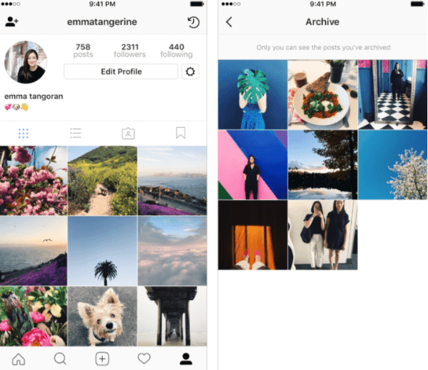 Az Instagram széles körben kiadta az összes Archívum új funkcióját. 