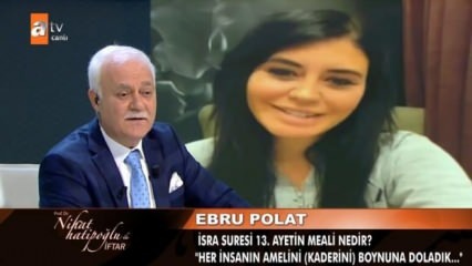 Ebru Polat csatlakozott a Nihat Hatipoğlu programjához