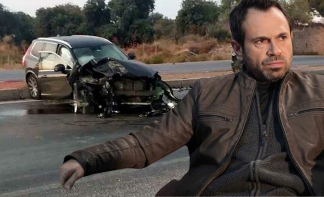 Olgun Şimşek közlekedési balesetet szenvedett! A híres színész egészségi állapota...
