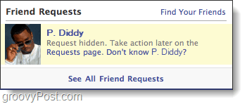 facebook rejtett barát kérés