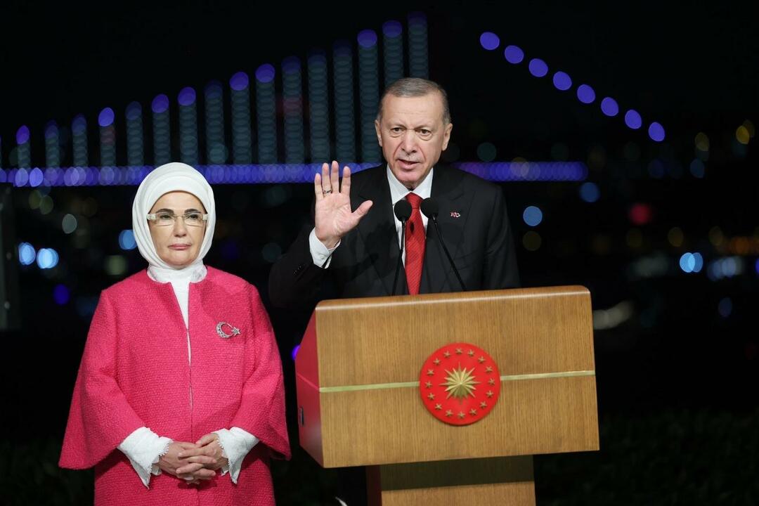 Erdoğan First Lady 100. születésnapja. év üzenete: "A Köztársaság a jövőnk változatlan kalauza!"