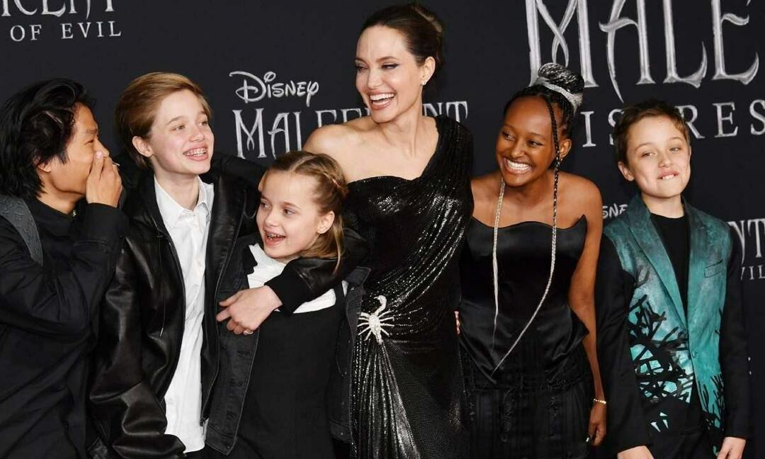 Angelina Jolie és gyermekei