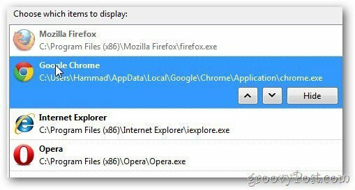 A Google Chrome nyitott megrendeléssel