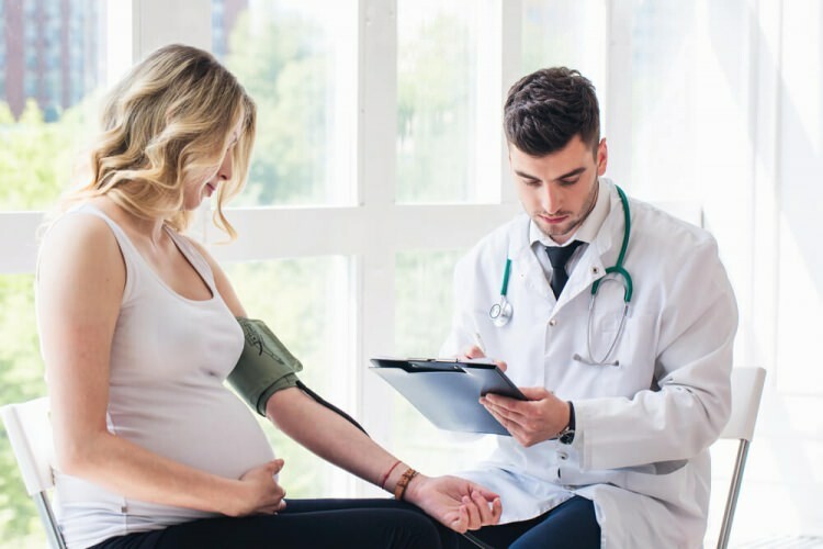 A vérnyomás értéke terhesség alatt