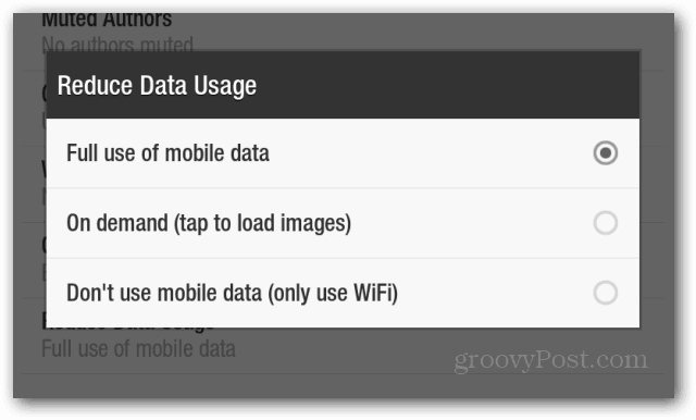A flipboard csökkenti a mobil adatfelhasználási módszert