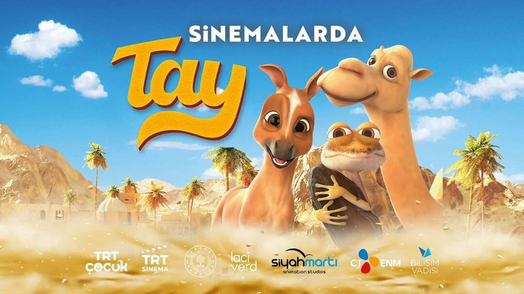 A TRT koprodukciója, a "TAY" lesz az első török ​​animációs film, amelyet a Közel-Keleten mutatnak be