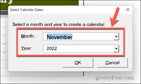 excel naptári dátumok