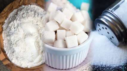 3 karcsúsító módszer távol tartva a fehéreket! Hogyan hagyjuk el a cukrot és a sót?