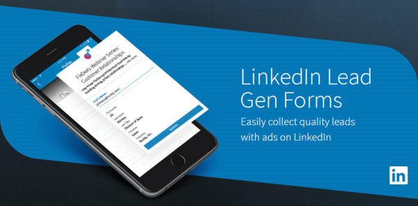 A LinkedIn Lead Gen Forms egyszerű módja annak, hogy minőségi leadeket gyűjtsön a mobil felhasználóktól.