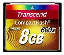 Transcend CompactFlash 8 GB memóriakártya