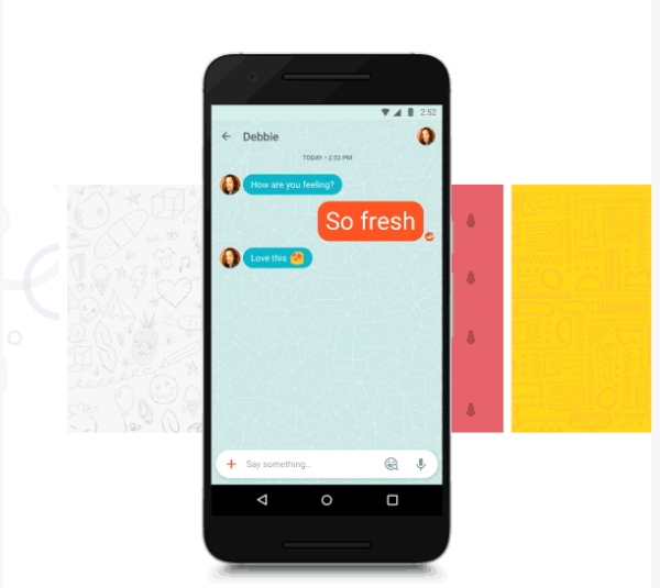 A Google Allo új funkcióval bővítette a tökéletes hangulatjel vagy matrica és egy sor háttér megkeresését és elküldését, hogy dicsérje stílusát beszélgetéseiben