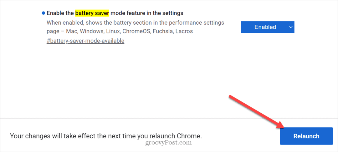 Az akkumulátorkímélő mód engedélyezése a Google Chrome-ban