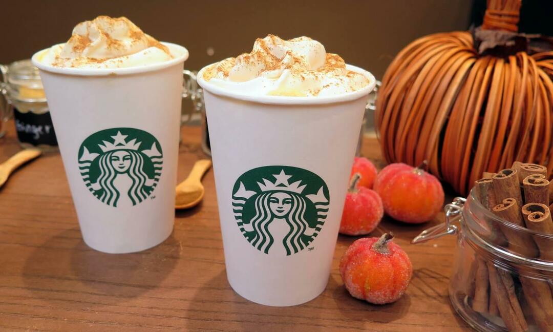 Hány kalóriát tartalmaz a Pumpkin spice latte? A sütőtök tejeskávétól hízol? Starbucks Pumpkin spice latte
