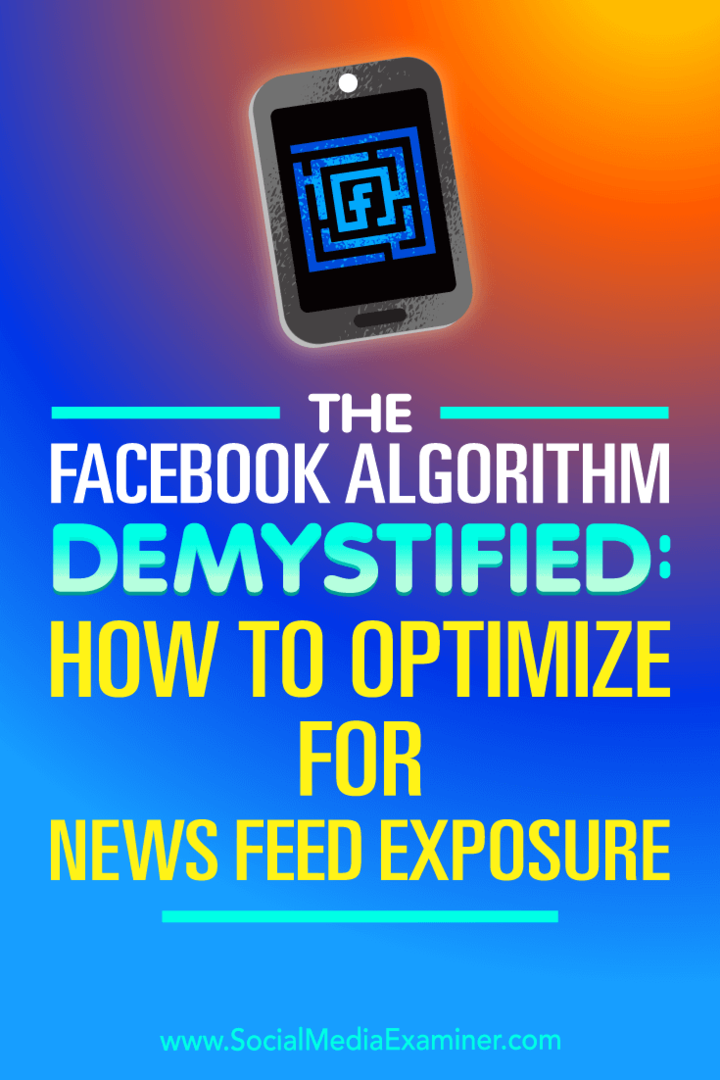 A Facebook algoritmus demisztifikálva: Hogyan lehet optimalizálni a hírcsatorna-kitettség szempontjából: Közösségi média vizsgáló
