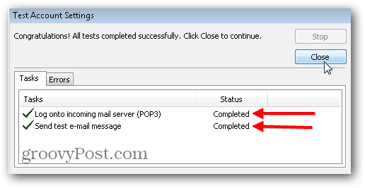 Az Outlook 2010 SMTP POP3 IMAP beállításai - 09