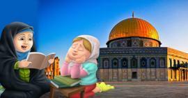 Hogyan magyarázzuk el gyermekeinknek Jeruzsálemet, ahol az első kiblánk, a Masjid al-Aqsa található?