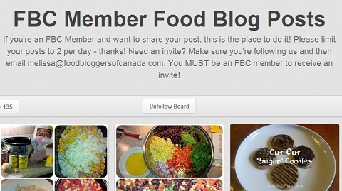 élelmiszer-bloggerek kanadai fórumon