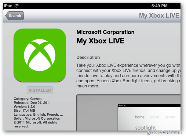 Saját Xbox Live