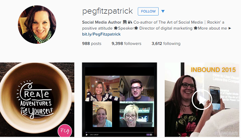 Peg Fitzpatrick az Instagramon