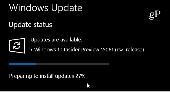 A Windows 10 Insider Build 15061 a héten a harmadik PC Preview szoftver