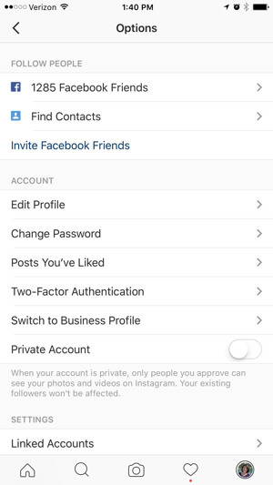 instagram üzleti profilok lehetőségei