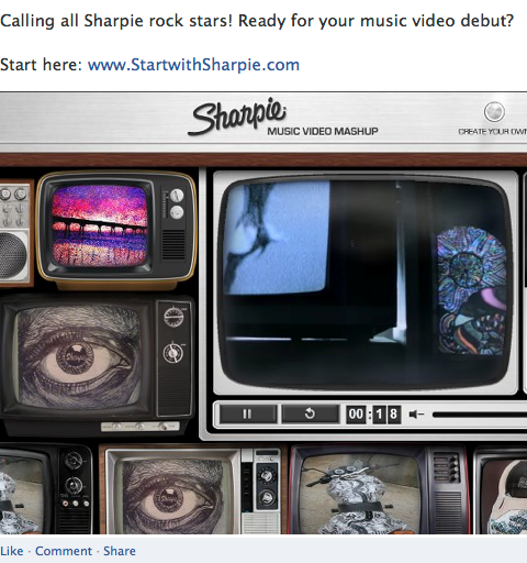sharpie zenei videó mashup