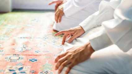 A mutatóujj imába emelésének rendelete! Miért távolítják el a vértanúság ujját tahiyyatban?