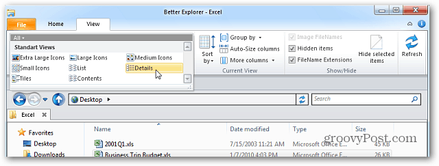 Töltse le a Windows 8 Explorer szalagot a Windows 7 rendszeren