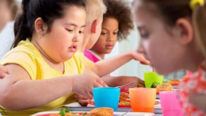 Az elhízás veszélyének kitett gyermekek