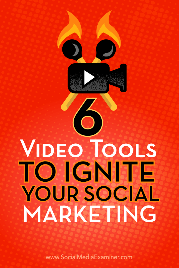 Tippek hat videoeszközről, amelyekkel népszerűvé teheti a közösségi média marketingjét.
