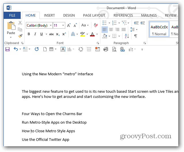 A Microsoft Word mindig illesztése egyszerű szövegbe