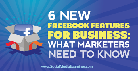 hat új facebook szolgáltatás az üzleti élethez