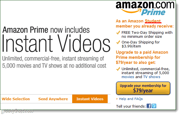 Az Amazon bemutatja a 2000+ filmek és TV-műsorok ingyenes streamingjét a fő felhasználók számára