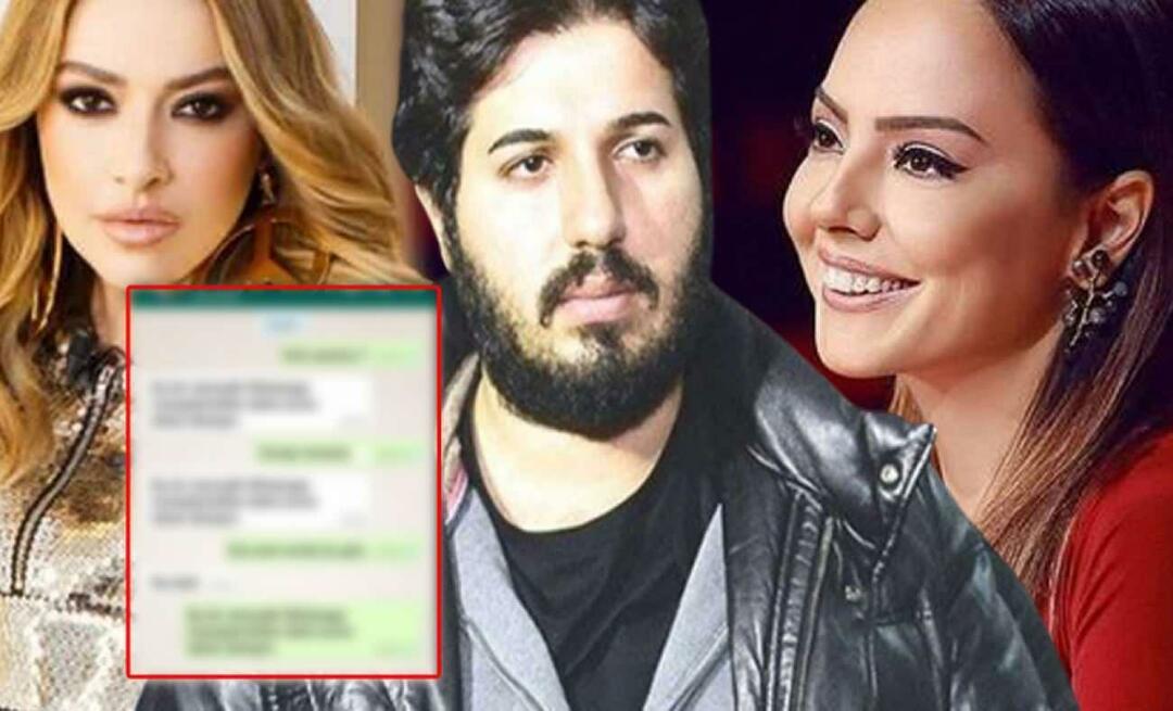 Rıza Sarraf és Hadise üzenetei bombaként kerültek napirendre!