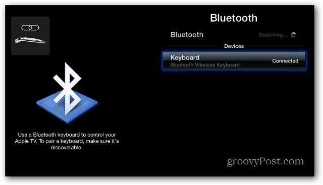 Hogyan lehet a Bluetooth billentyűzetet csatlakoztatni az Apple TV-hez