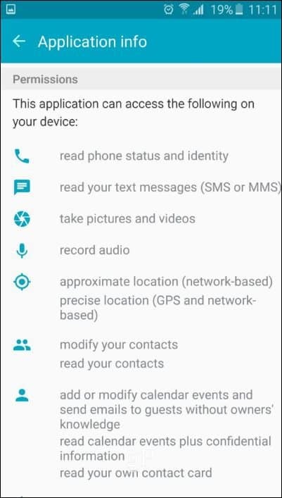 Android Marshmallow tipp: Adjon meg konkrét alkalmazási engedélyeket