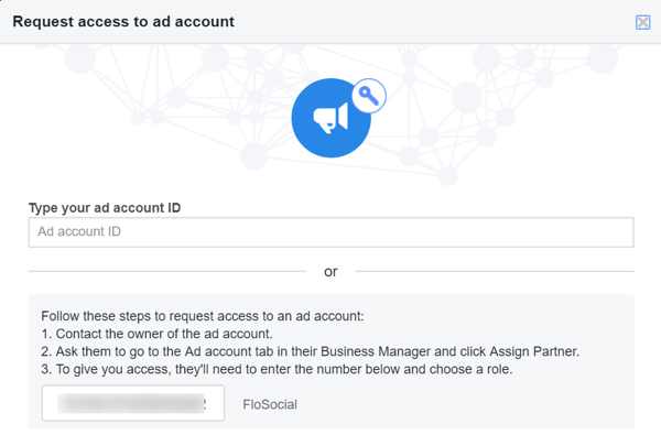 Használja a Facebook Business Manager alkalmazást, 13. lépés.