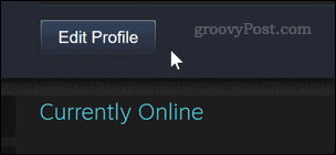 Steam profil szerkesztése