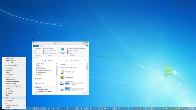 Windows 8.1 asztali háttér