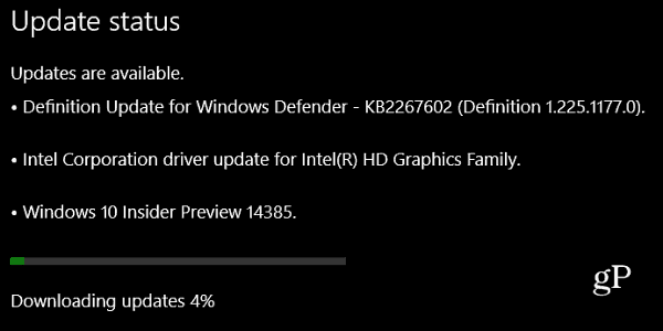 Windows 10 Preview Build 14385, PC-re és mobilra kiadva