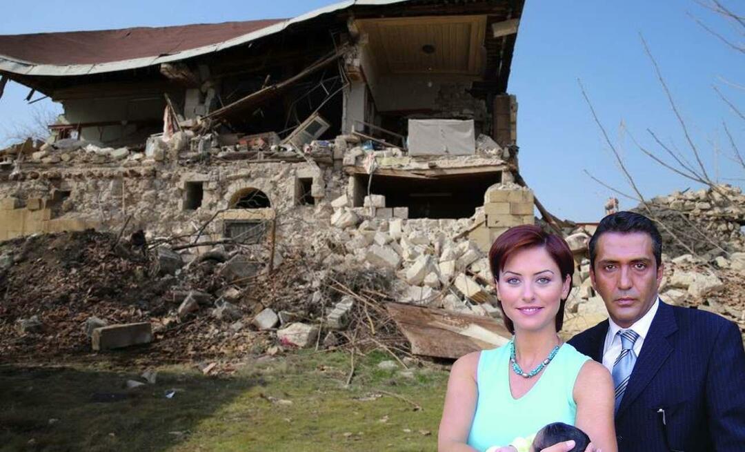A 'Zerda' sorozatot forgatták! A Hurşit Ağa kúria megsemmisült a földrengésben