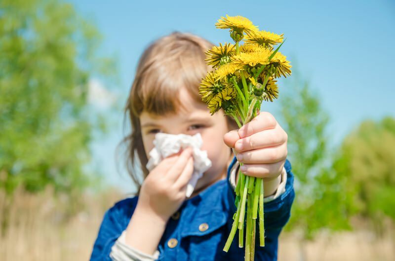 Tavaszi allergiás tünetek csecsemőknél és gyermekeknél!
