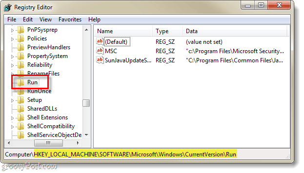 A Windows rendszerleíró adatbázis aktuális verziójának indulása 