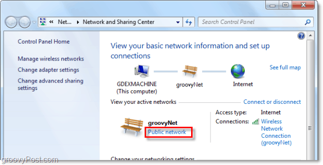 megváltoztathatja, hogy a Windows 7 milyen típusú hálózati kapcsolatra gondol