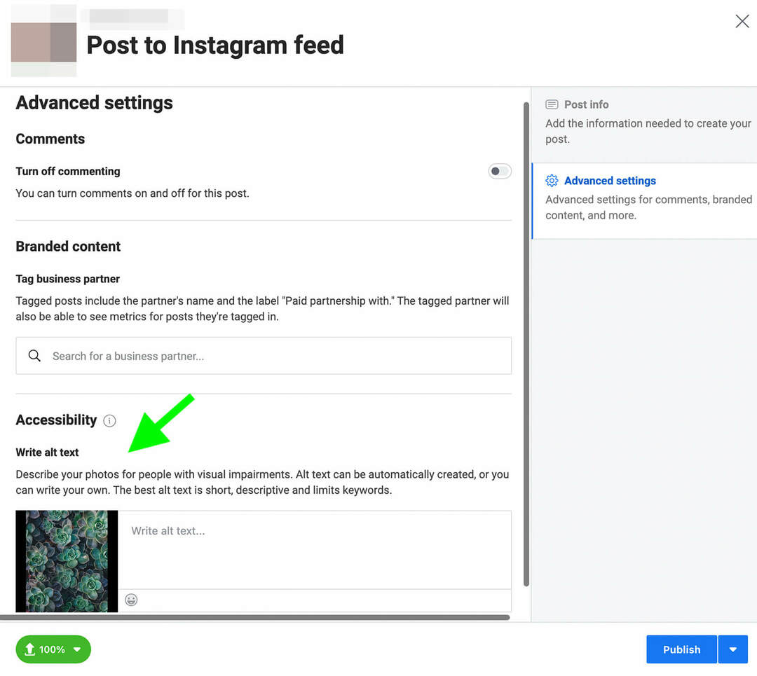 hogyan-optimalizálható-social-media-images-search-instagram-post-to-feed-example-19