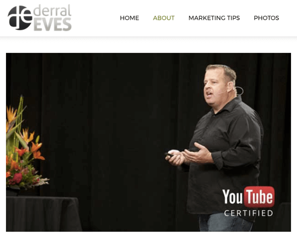 A Derral ügynöksége segít optimalizálni ügyfelei lead-generáló videóit a Google-on.